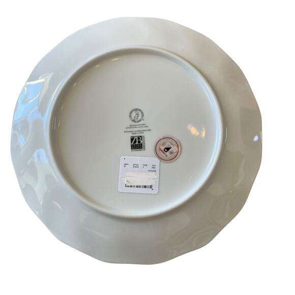 NEW Beatrix Potter Peter Rabbit and Mom Pink Edge Easter Dinner Plates Set of 4 - Picture 13 of 15